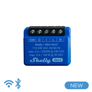 Shelly 1 Mini Gen3 3er Pack - SMARTBLU 