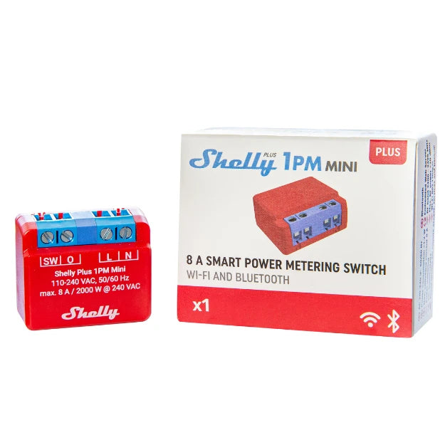 Shelly 1PM Mini Gen3 - SMARTBLU 
